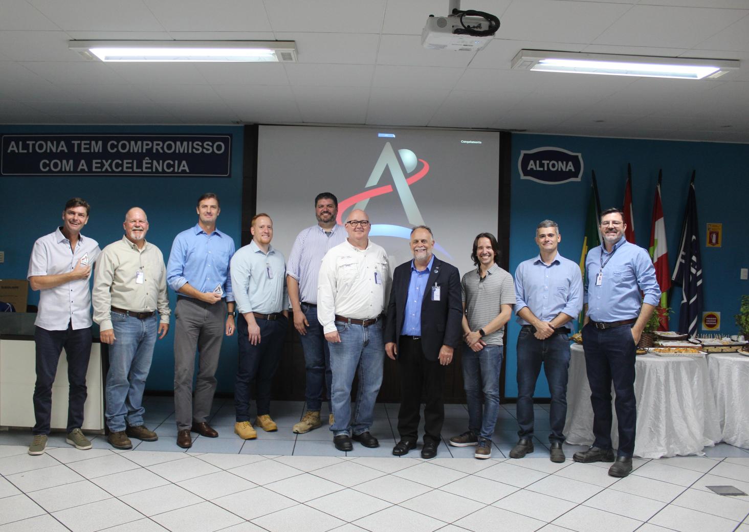 Electro Aço Altona thanks NASA and BECHTEL for the honor received in Brazil 