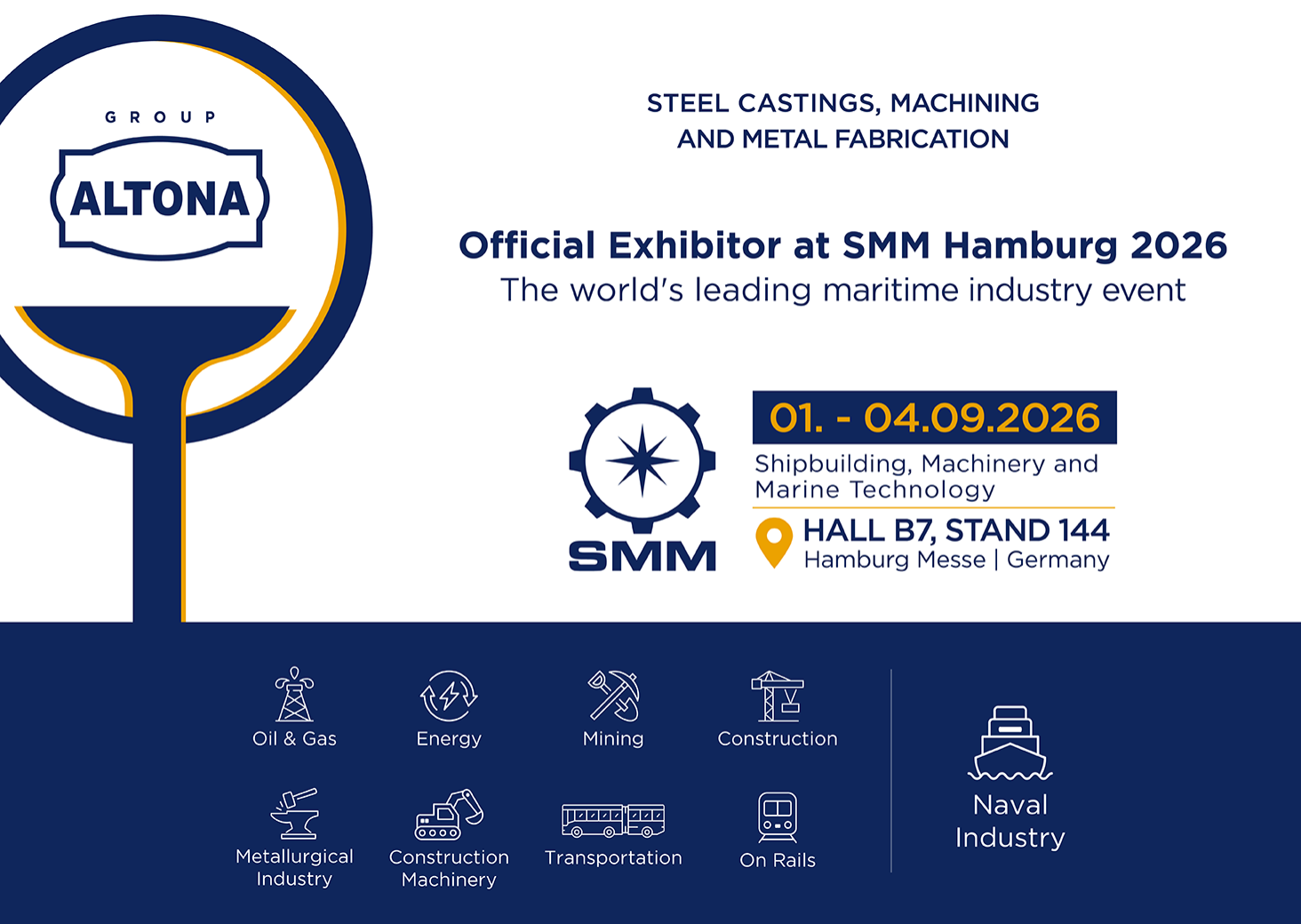 We are officially confirmed for SMM 2026 - Hamburg, Germany.
