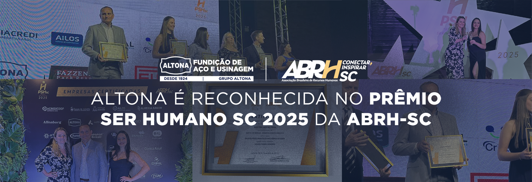 Altona é reconhecida no Prêmio Ser Humano SC 2025