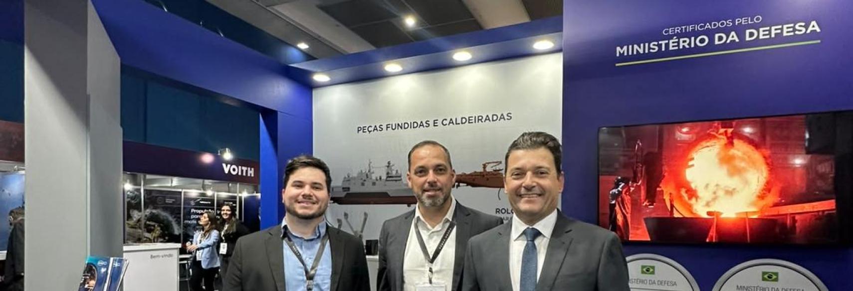 Participação na NavalShore 2026.