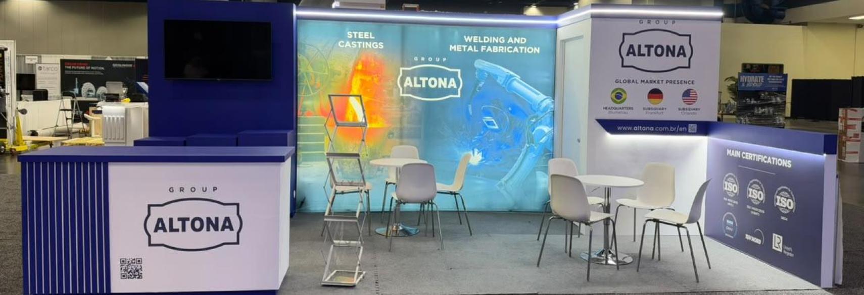 A Altona marcou presença na Turbomachinery & Pump Symposia 2026 (TPS), no Texas (EUA).